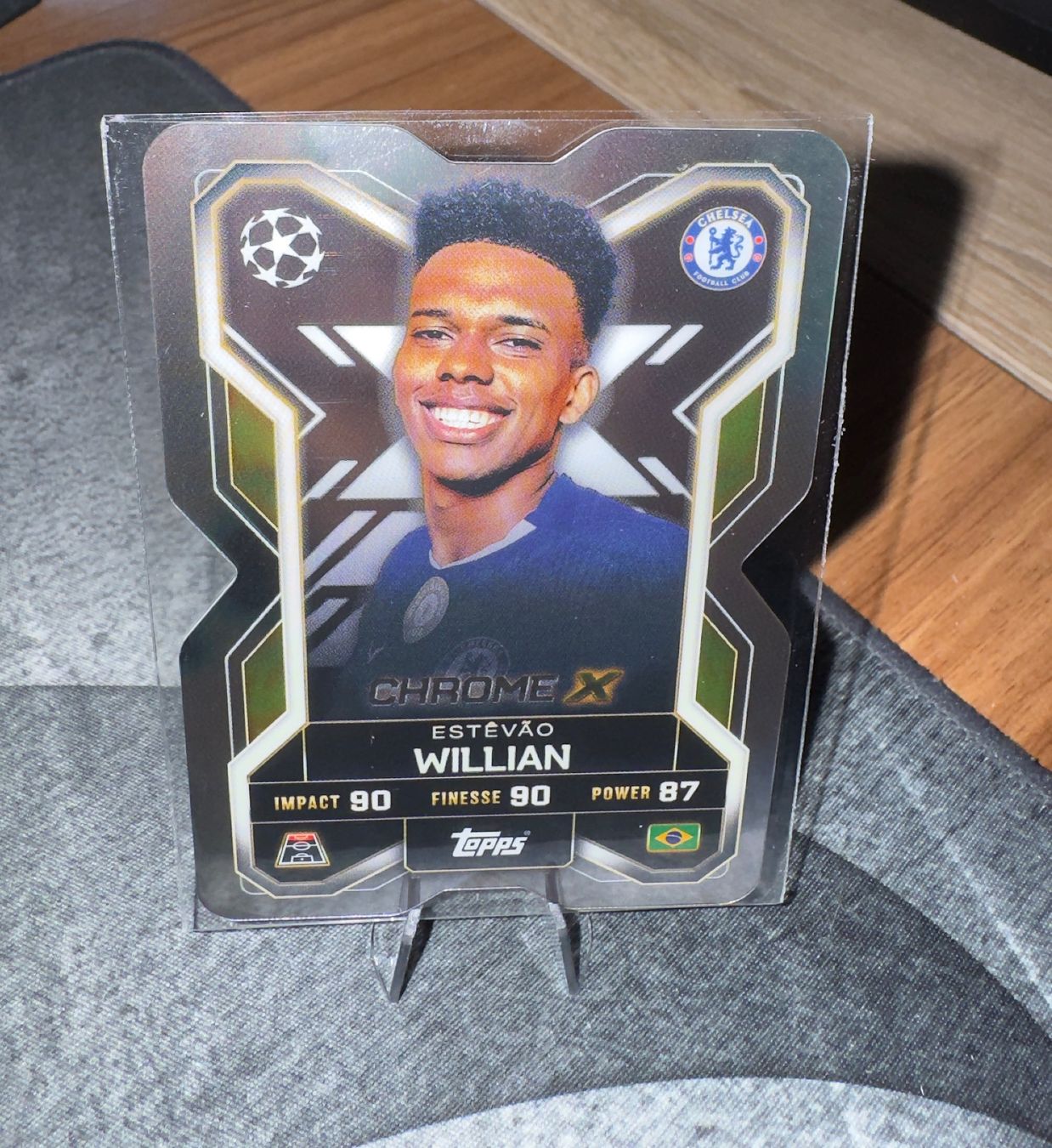 Topps Carte collezionabili: Estevao Willian Topps Chrome X – Usato da Giubiasco venduto da rui_5xb9