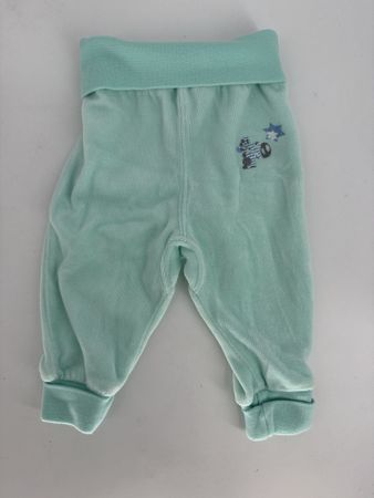 Plüsch Hose Gr. 62 von naturaline mintgrün 