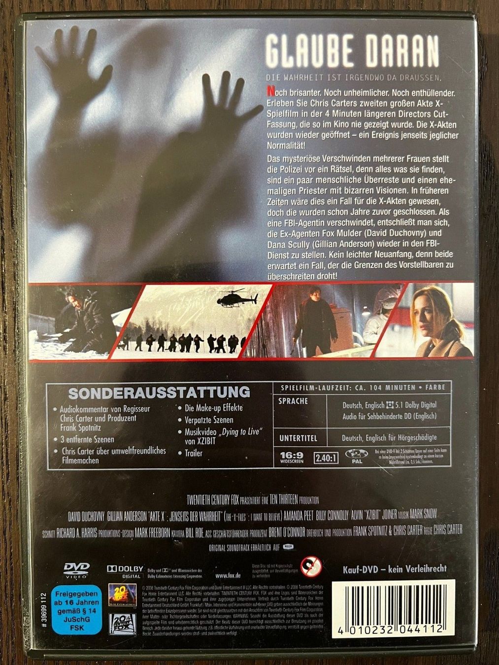 Tutti i DVDs: Akte X – Usato da Zürich venduto da FilmFreunde 1