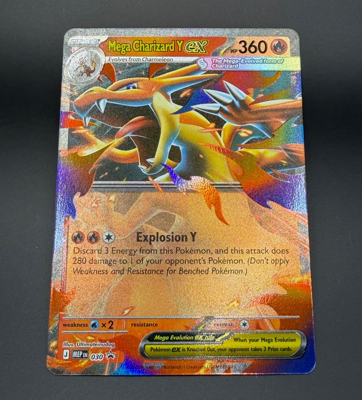 Pokémon Sammelbilder & Trading cards: Pokémon Mega Charizard Y ex Promo NM-MT (EN) – Neu (gemäss Beschreibung) aus Genève von Rokemon