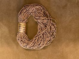 Bracelet fils dorés