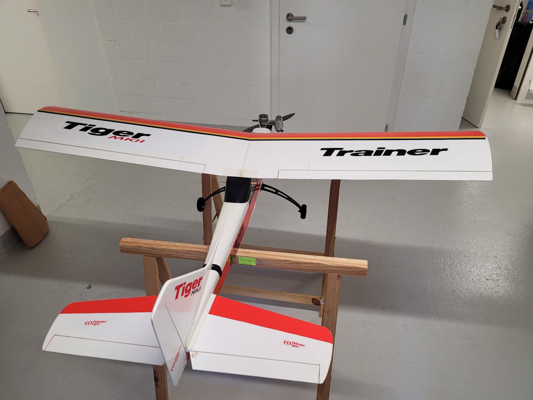 Thunder Tiger Modellismo RC: Tiger Trainer, mit Thunder Tiger Pro 46 Motor und Servos – Difettoso da Winterthur venduto da testi67 1