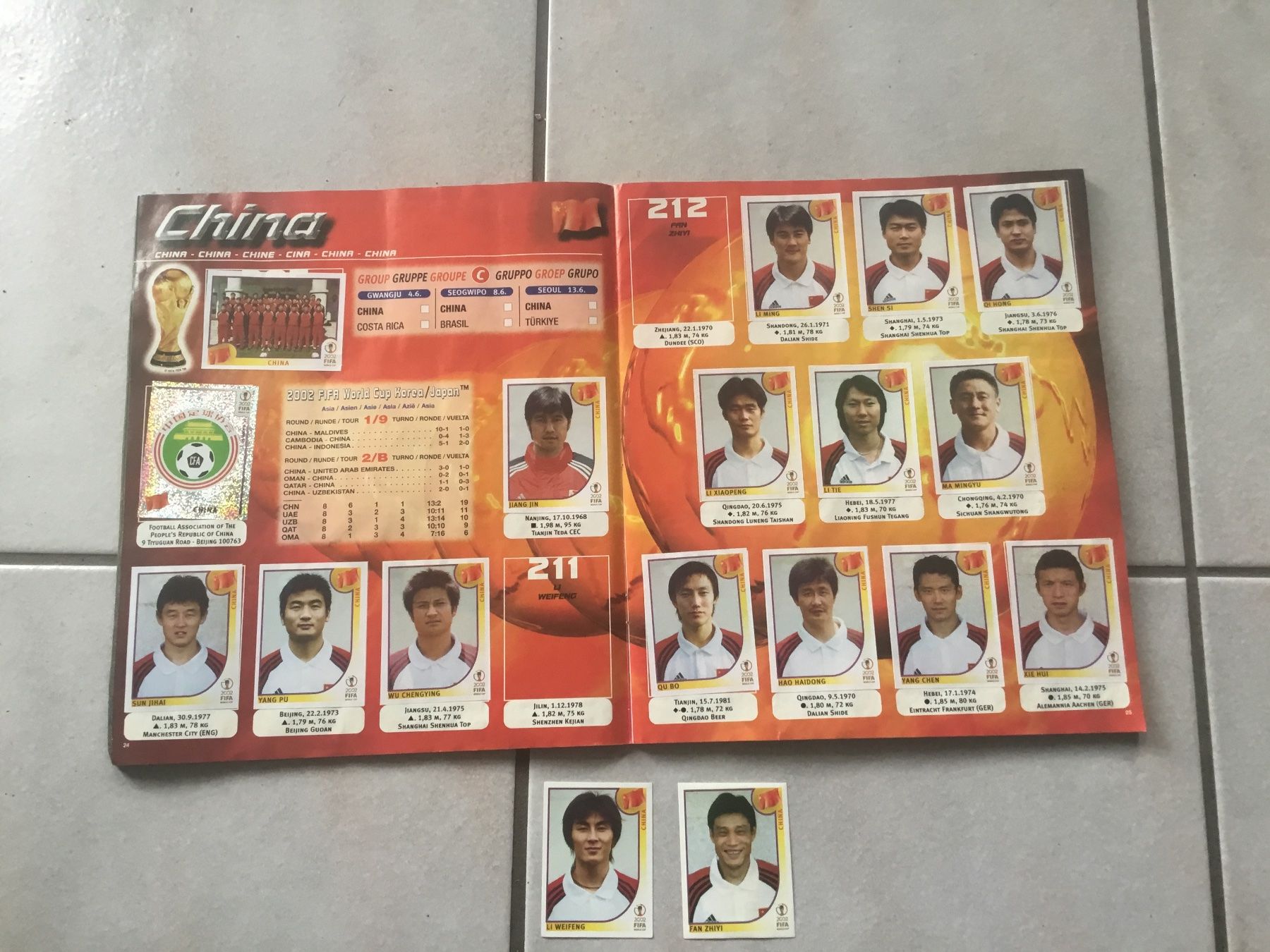 Panini Album: Panini Album WM 2002 komplett – Usato da Donzhausen venduto da Rana79 3