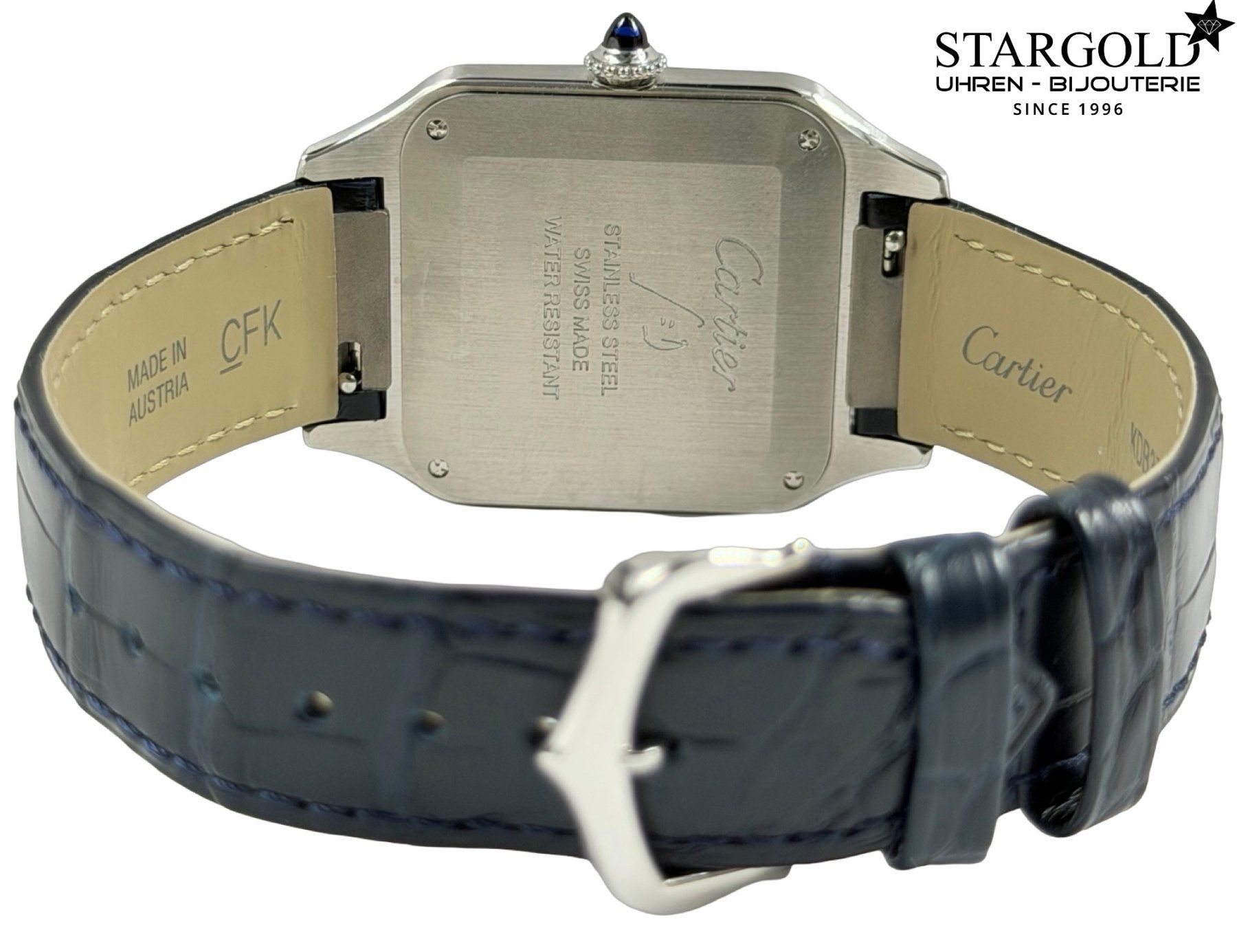 Cartier Uhren: Cartier Santos Dumont  - WSSA0085 – Gebraucht aus Zürich von Stargold-Uhren 6