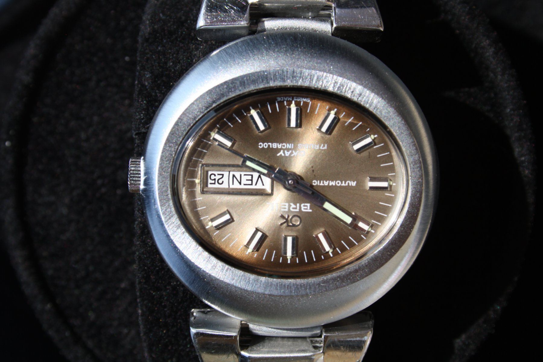 Breil Orologi: VINTAGE BREIL AUTOMATIC UHR – Usato da Wauwil venduto da Pneuedy 1