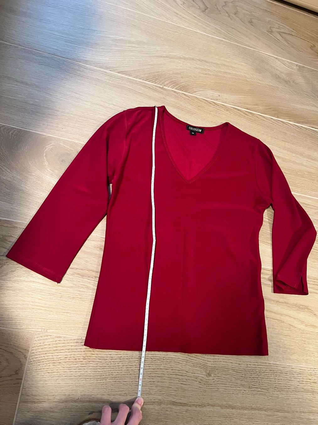 Top: rotes Oberteil, Grösse M – Usato da Lugano venduto da sweetyd84 1