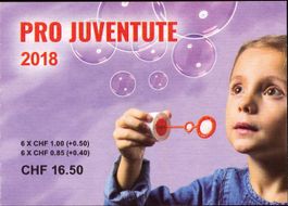 2018 Pro Juventute MH postfrisch KW 45.- Postpreis 16.50 NEU