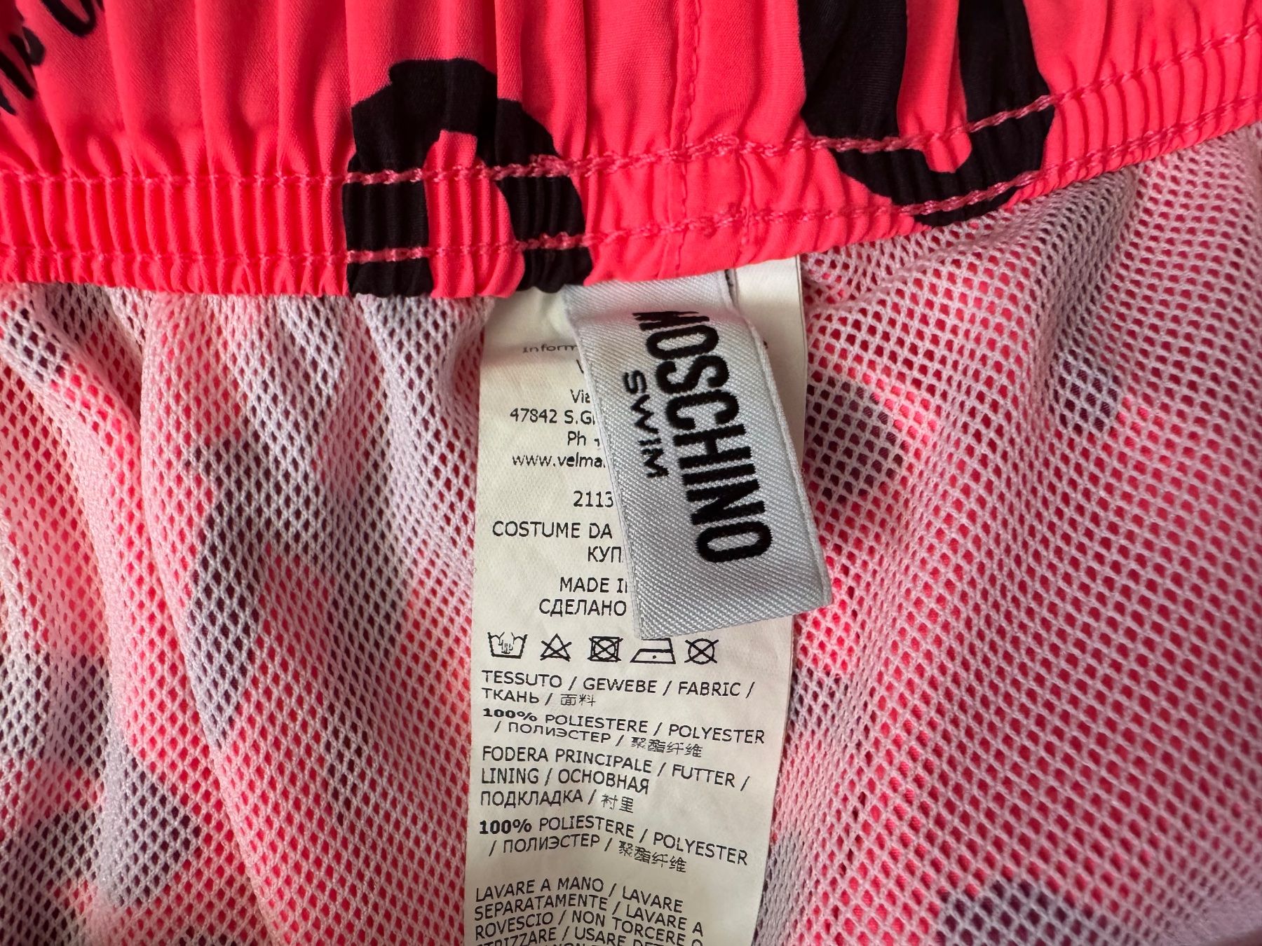 Moschino Costumi da bagno: Moschino Badeshorts Herren S – Usato da Löhningen venduto da santafe06 2