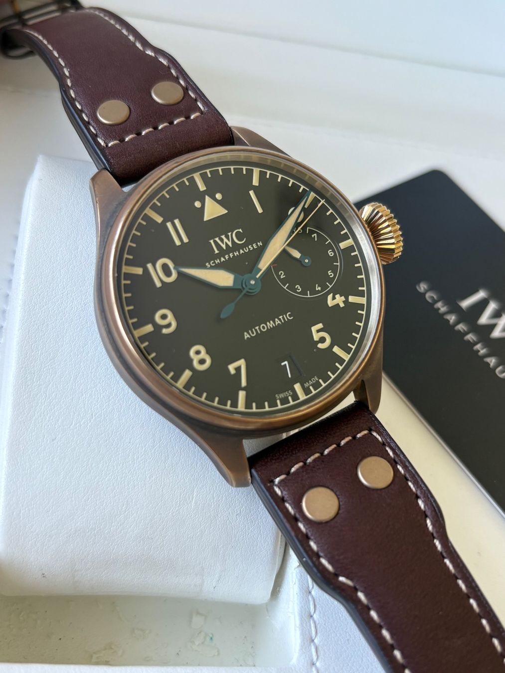 IWC Orologi: IWC Big Pilot Heritage Limited IW501005 Fullset – Usato da Birsfelden venduto da Mynos 6