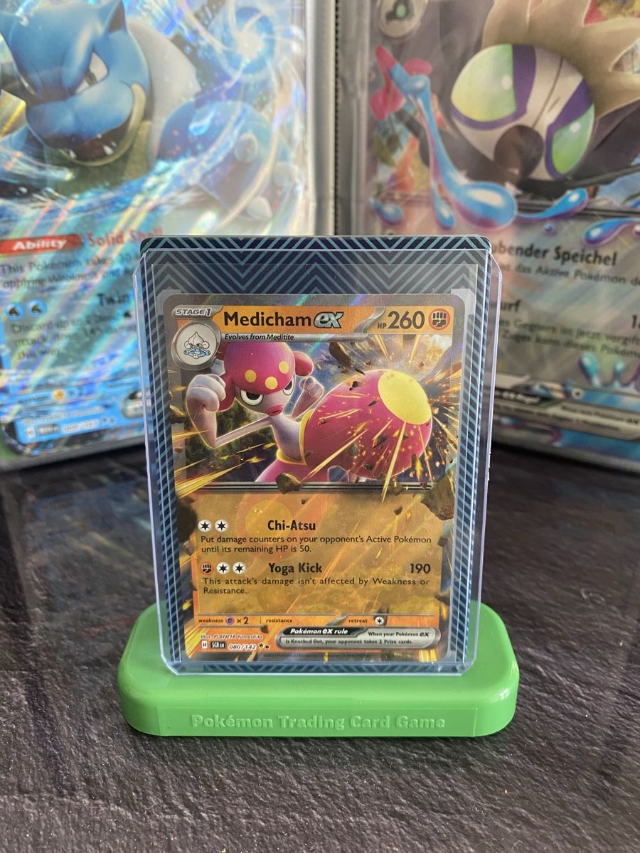 Pokémon Carte collezionabili: Pokemon Medicham ex 080/142 SCR – Usato da Grindelwald venduto da TSG-G-Town