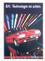 Citroen BX Technologie ist schön - CH Prospekt 9.85 - P1559