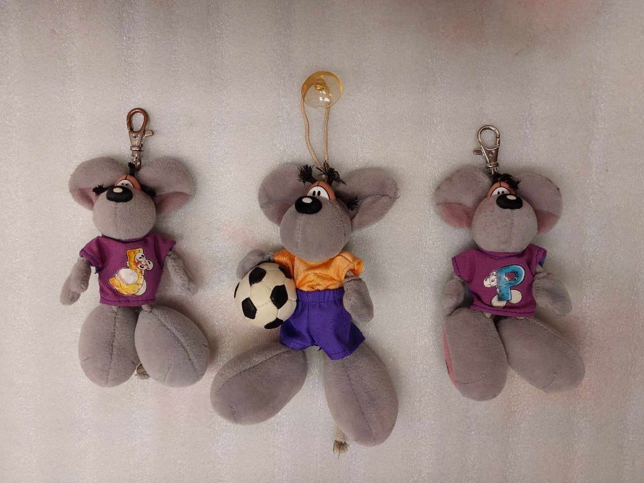Portachiavi: 3x DIDDL - 2 key rings - 1 suction cup. – Usato da Pambio Noranco venduto da Pol69