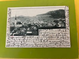GRUSS AUS TEUFEN STEMPEL 1900
