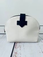 Cosmetic bag Dyptique with zip line eco leather