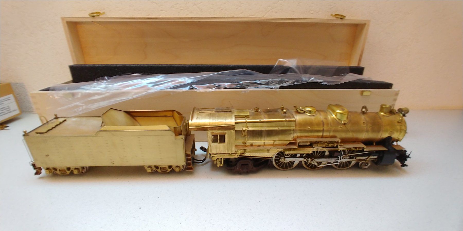 Modelleisenbahnen: KTM Messing Dampflok mit Tender 0 – Gebraucht aus Waltenschwil von Ardnas007 1
