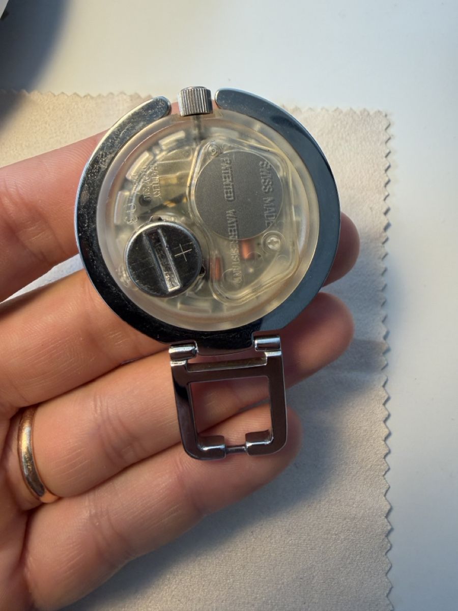 Swatch Orologi: Swatch Watch pop up Silver Black Skeleton Used – Usato da Zürich venduto da Rocola26 4
