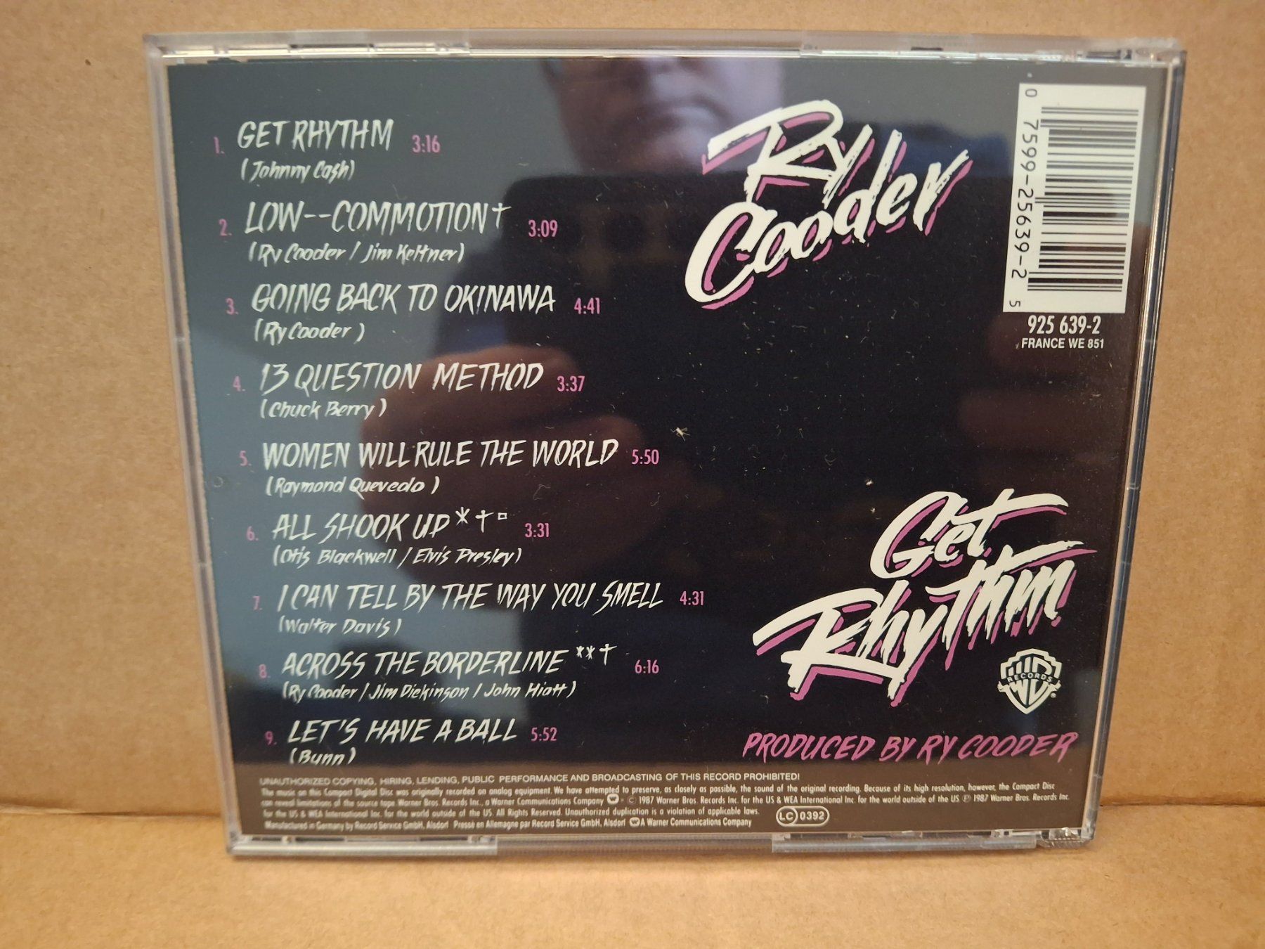 CD: Ry Cooder – Get Rhythm – Usato da St.Gallen venduto da CD_jalamusic 1