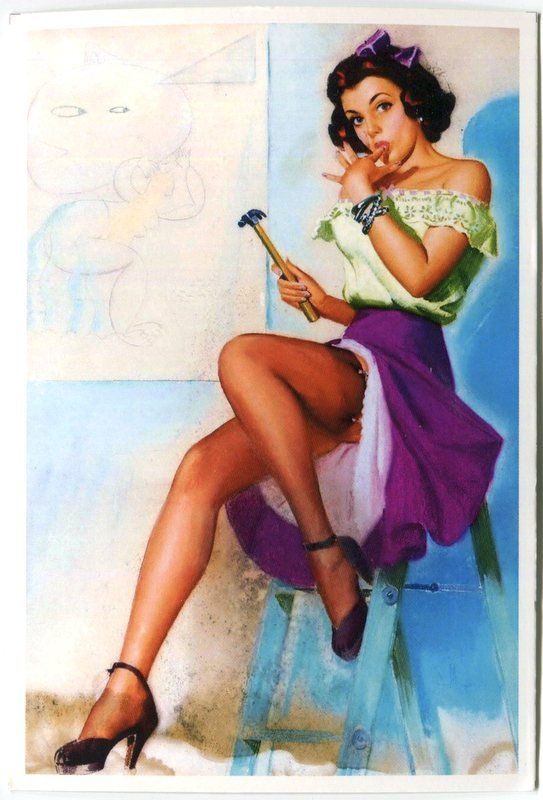Cartes postales: Postkarte "Pin-up". – Neuf avec emballage d'origine à Basel par Butsch5