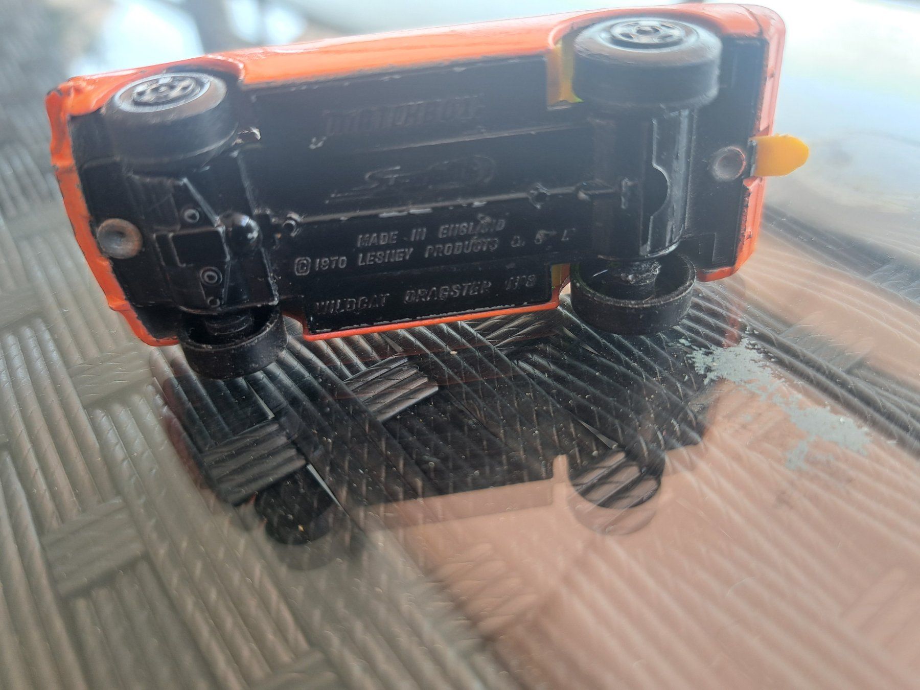 Matchbox Modellini d'auto: Mustang Wildcat Dragster Matchbox – Usato da Emmenbrücke venduto da bikesandmore75 2