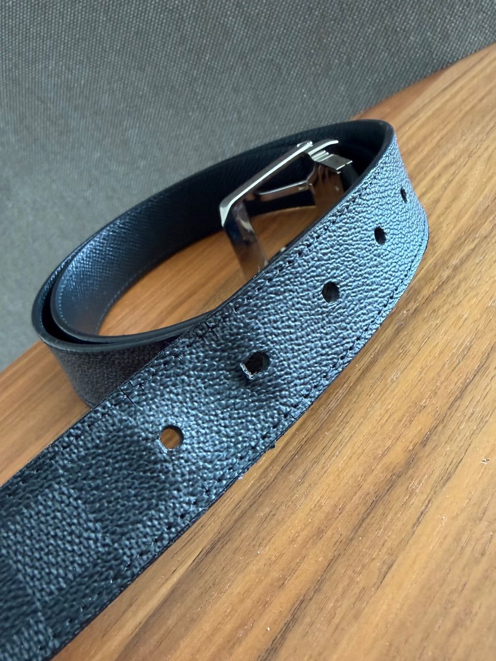 Louis Vuitton Cinture: Ceinture Louis Vuitton damier – Usato da Hauterive NE venduto da mwueth 2