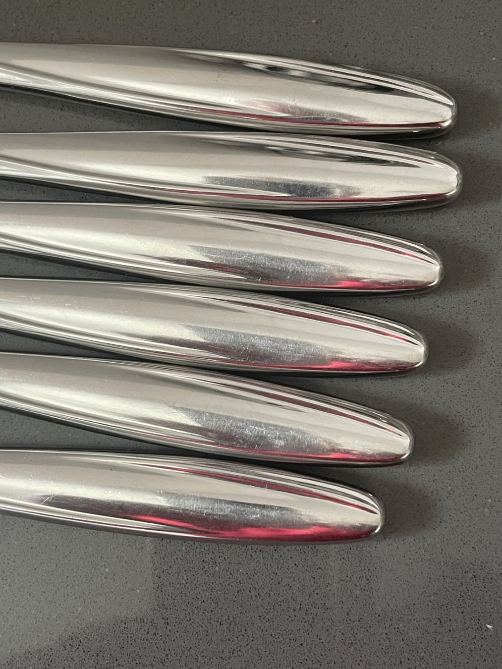 Küchenmesser: 6 Taffelmesser Solingen – Gebraucht aus Winkel von Kade50 3