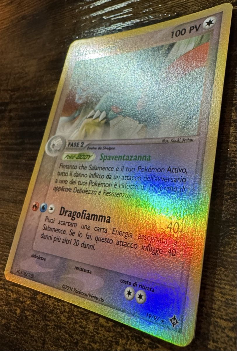 Pokémon Sammelbilder & Trading cards: Salamence Rare Reverse Holo 19 - ITA – Gebraucht aus Zürich von LJF 2