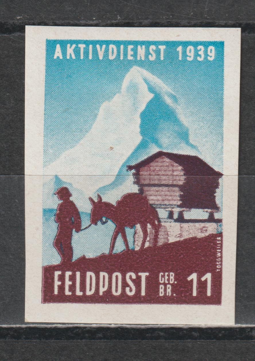 Tutti i francobolli: Feldpost Nr. 8/2 * – Usato da Siebnen venduto da Fstaehli