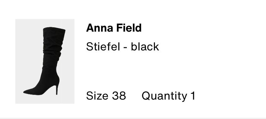 Anna Field Scarpe da donna: boots heels 38 worn once – Usato da Elgg venduto da kin_z9dq 4