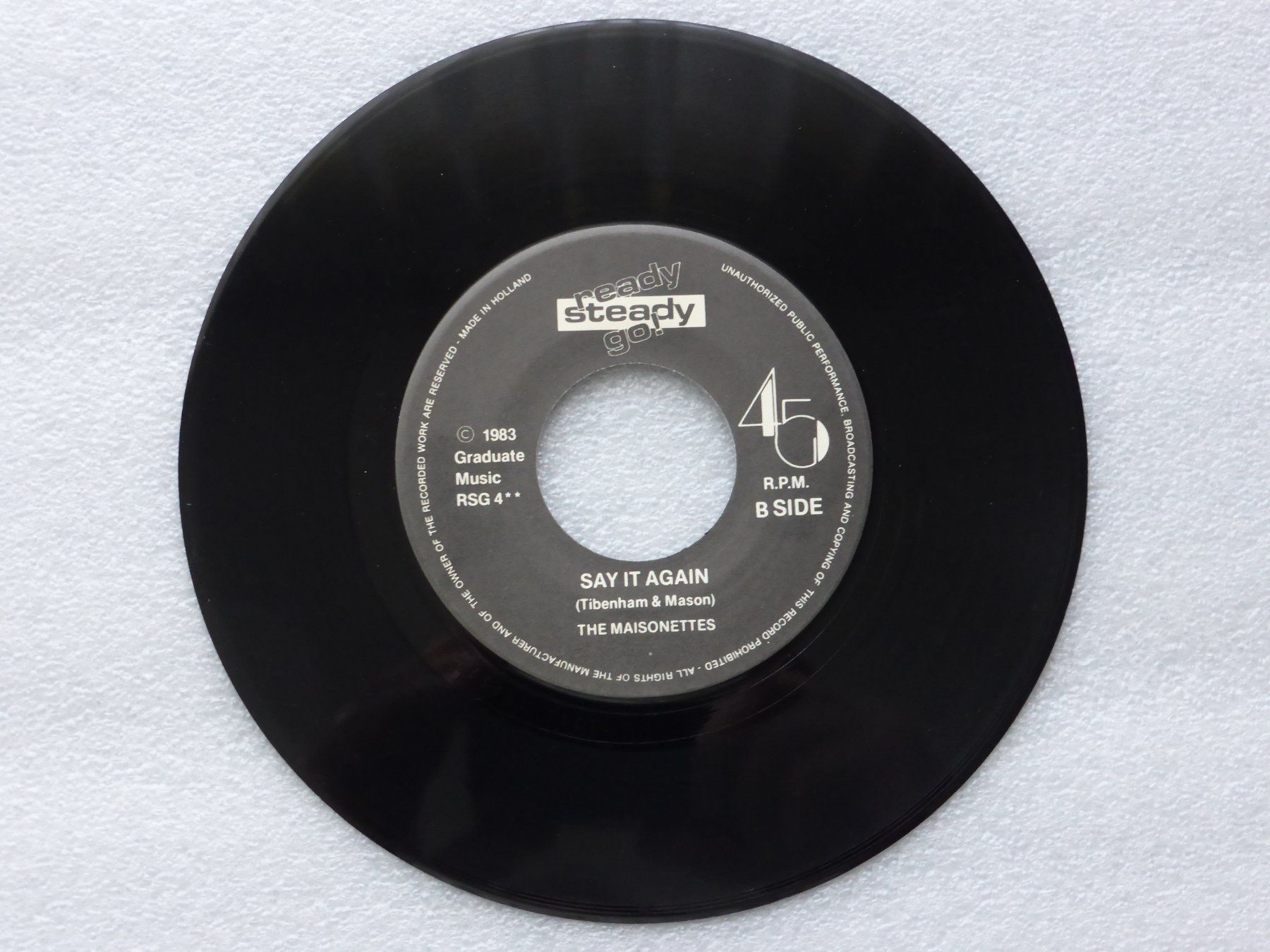 Dischi in vinile: Vinyl Single   MAISONETTES – Usato da Küssnacht am Rigi venduto da Mondkinder 2