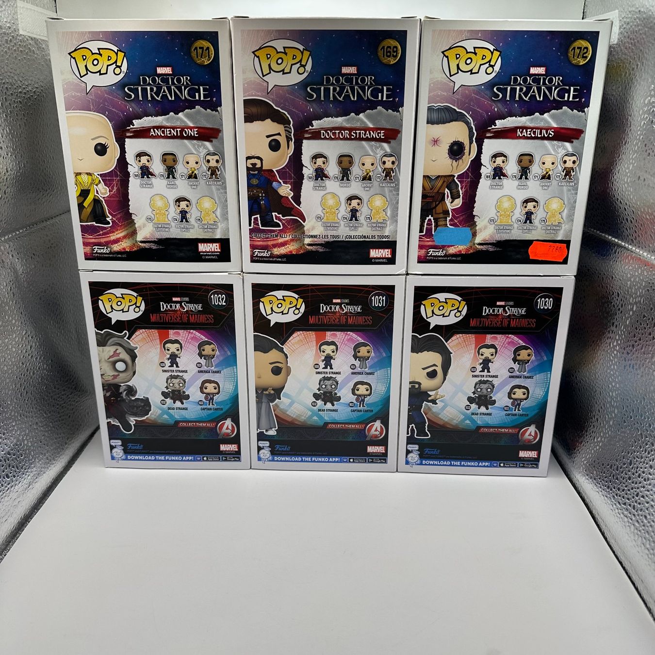 Funko Statuette: Funko Pop Marvel Doctor Strange 6Stk Sammlung – Usato da Düdingen venduto da Nerdworld 1