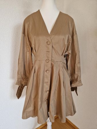 Leonardo Zurich Kleid, beige, Gr. L, NEU