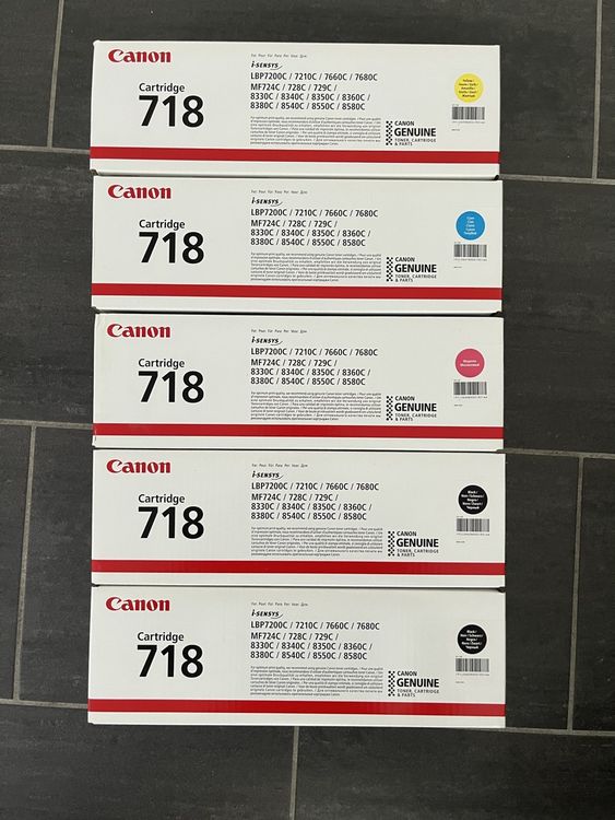 Canon Cartridge 718 | Kaufen auf Ricardo