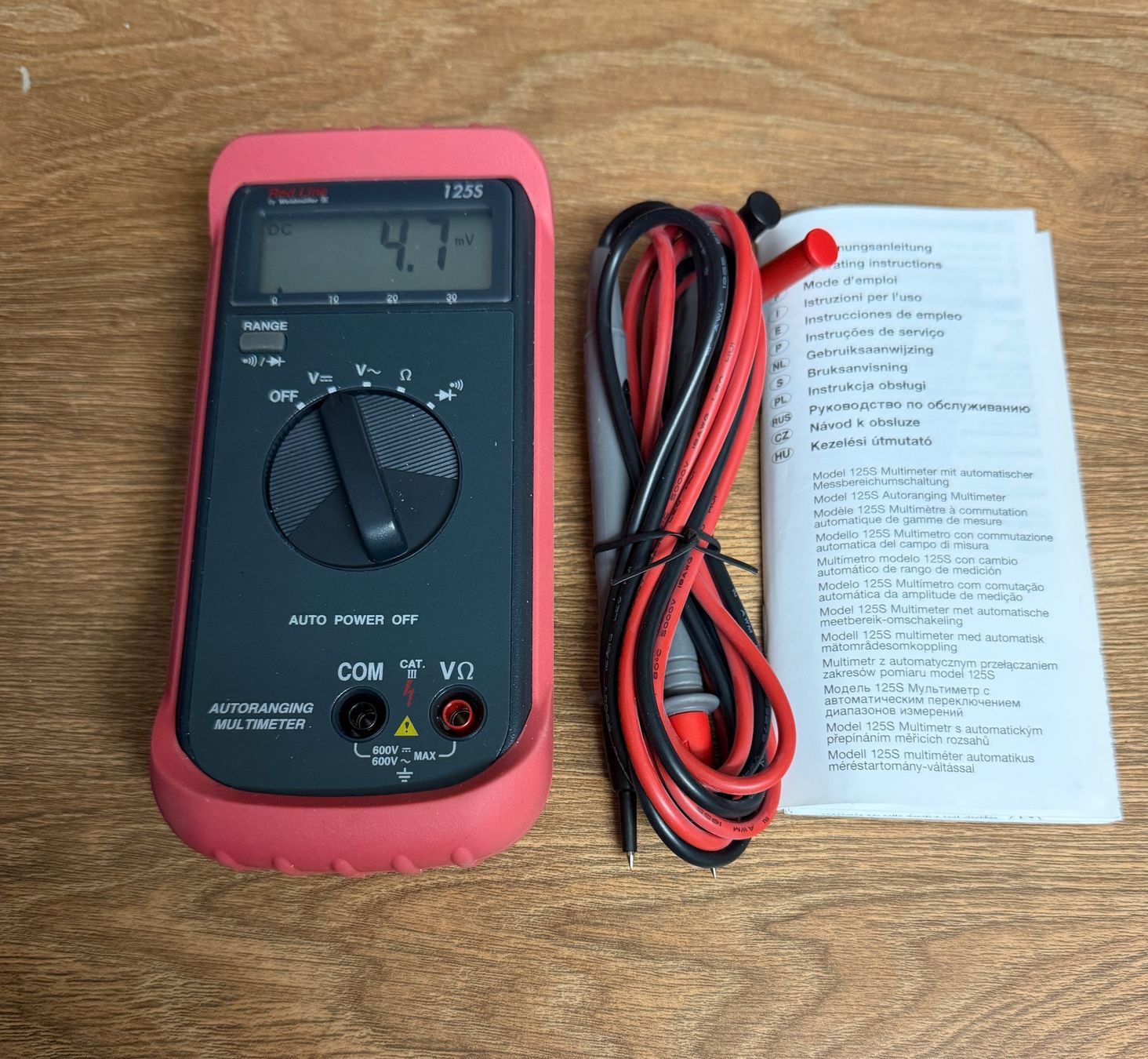Misurare: Multimeter 125S nicht gebraucht. – Nuovo (secondo la descrizione) da Nussbaumen AG venduto da olitech5415