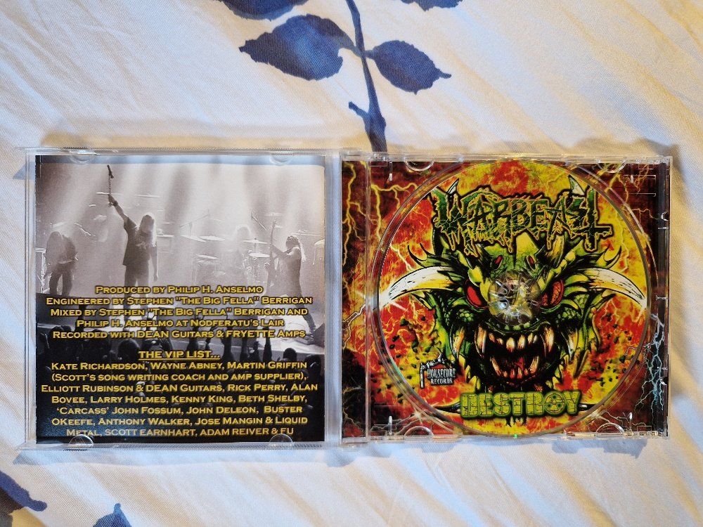 CDs: Warbeast – Destroy - c – Gebraucht aus Brittnau von Zibu 2