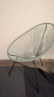 Acapulco Chair, Designklassiker in Salbei