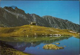1988 AK Berggasthaus Pizolhütte mit Wangsersee