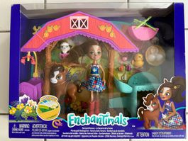 Enchantimals GJX23 Pferdespas Kindergarten mit Haydie Horse