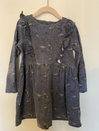 Wunderschönes Kleid von WHEAT Gr. 104 blau Einhorn Print