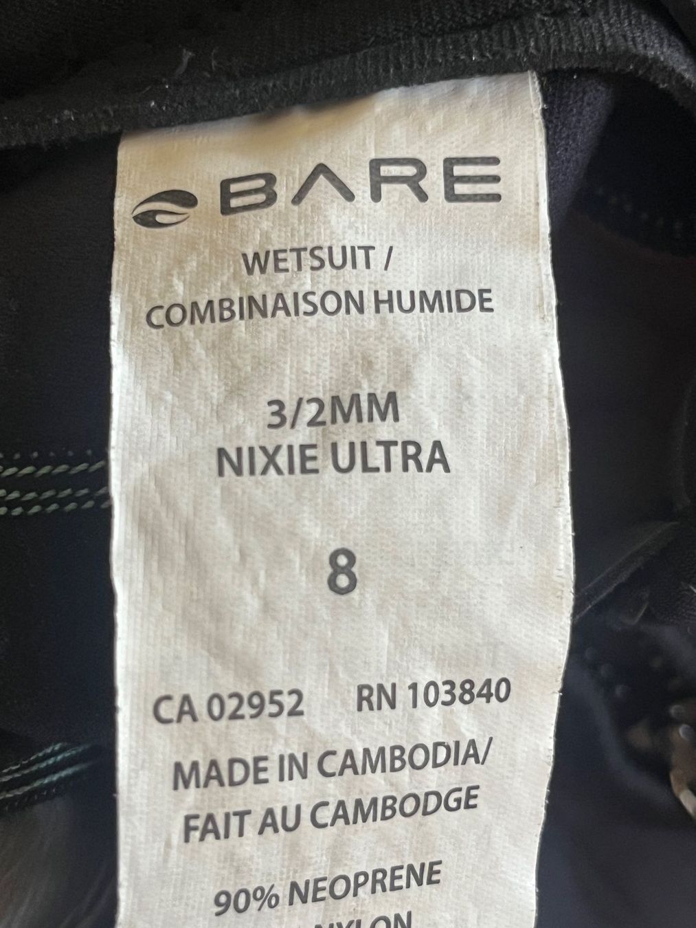 Mute per immersioni: Combi de plongée 3mm comme neuve – Usato da Crémines venduto da AlineSchaller 2