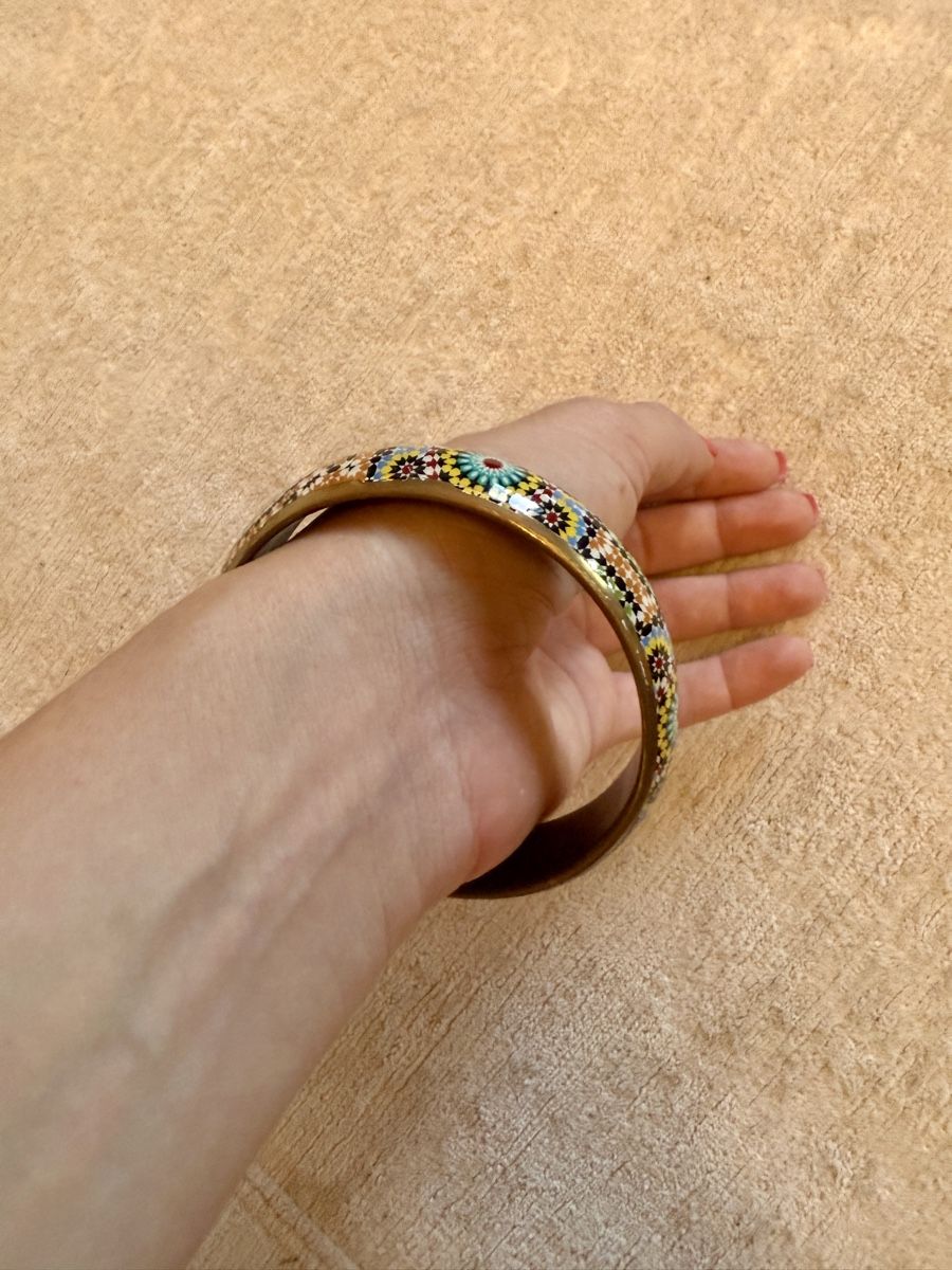 Armbänder & -reifen: Bracelet bangle mosaïque colorée – Neu (gemäss Beschreibung) aus Lausanne von Stephaniesdressing 3