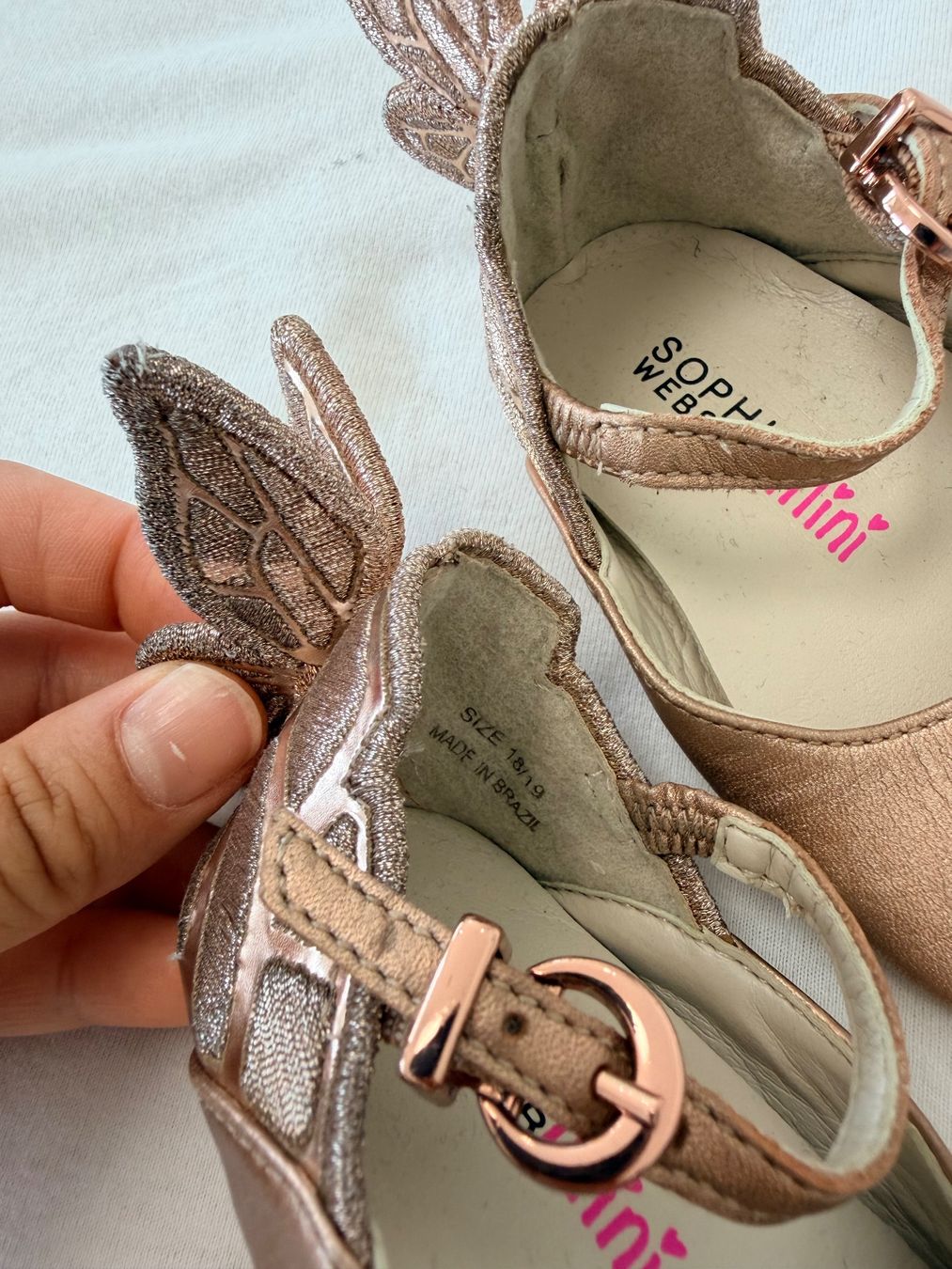 Schuhe für Mädchen: Ballerinas Sophia Webster Grösse 18/19 – Gebraucht aus Roggwil TG von est_r5x7 2