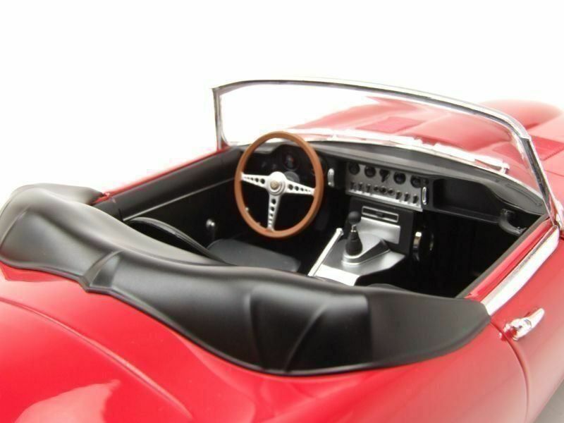 Jaguar Modellini d'auto: JAGUAR E-TYPE CABRIO ROT 1962 1:12 NOREV – Nuovo e nell'imballaggio originale da Suhr venduto da Moebelsiralfred 2