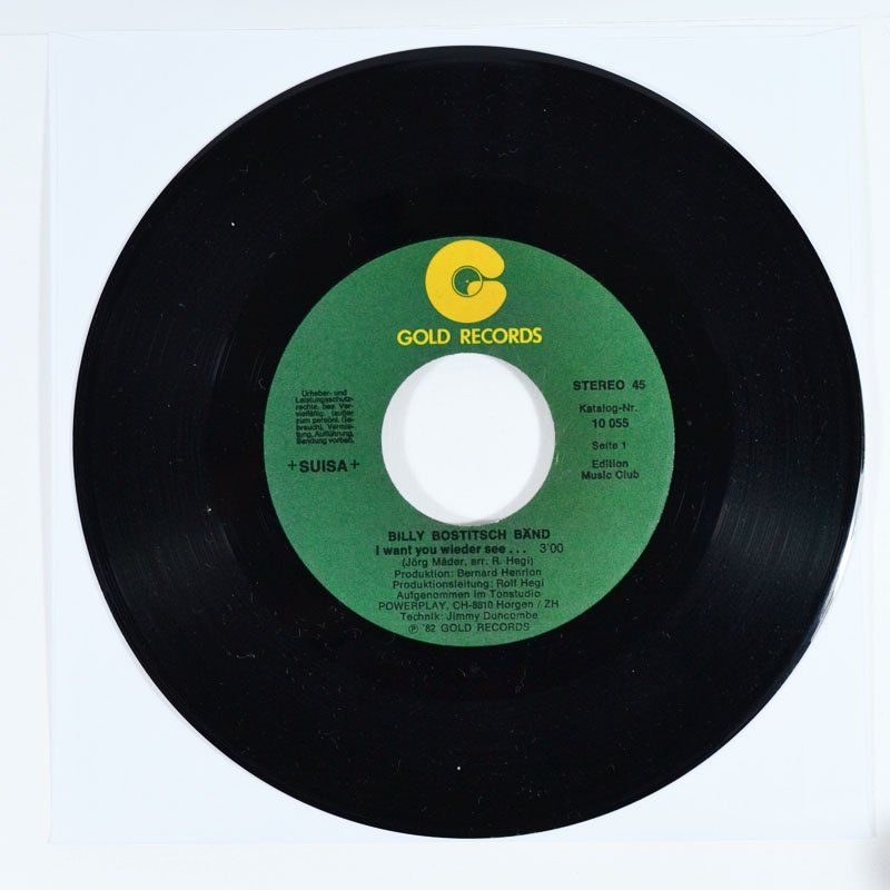 Vinyles: CH-Single: BILLY BOSTITSCH BÄND - I Want You – Neuf (Voir description) à Frenkendorf par Yard-Sale-2000 2