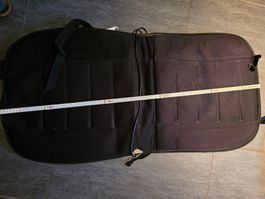 Autositzauflage beheizbar schwarz Grösse 95x45cm