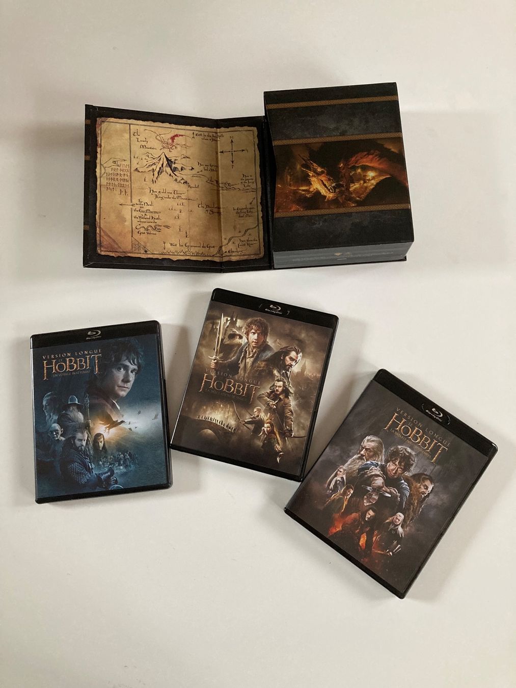 Tutti i DVDs: Le Hobbit - La Trilogie - Blu-ray - Version Longue - – Nuovo (secondo la descrizione) da Bassecourt venduto da CALUMET-X 1