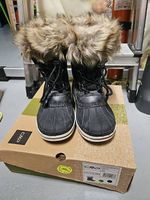 Stivaletti da neve unisex in vera pelle