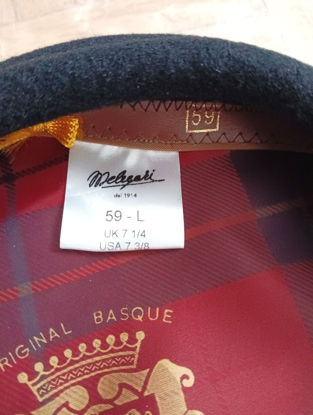 Copricapi, berretti & cappellini: Baskisches Barett – Nuovo (secondo la descrizione) da Biel/Bienne venduto da blu12 1