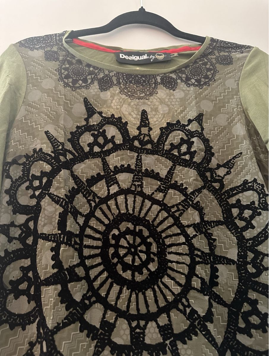 Desigual T-Shirts: DESIGUAL Shirt grün Gr. S – Gebraucht aus Bern von Maria003 1