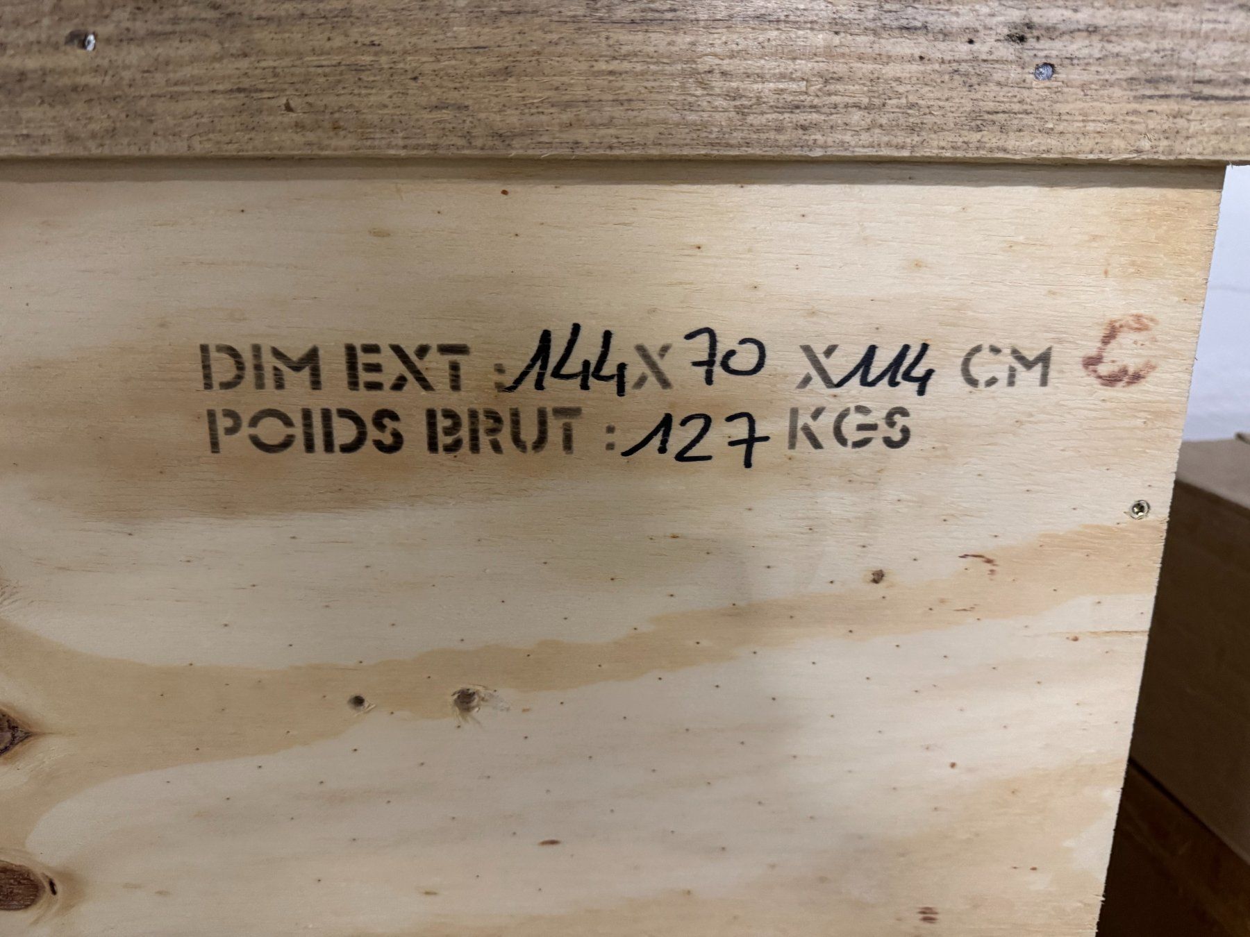 Casse di trasporto: Heavy-Duty Custom Shipping Crate – Usato da Luzern venduto da Antiquesonline 1