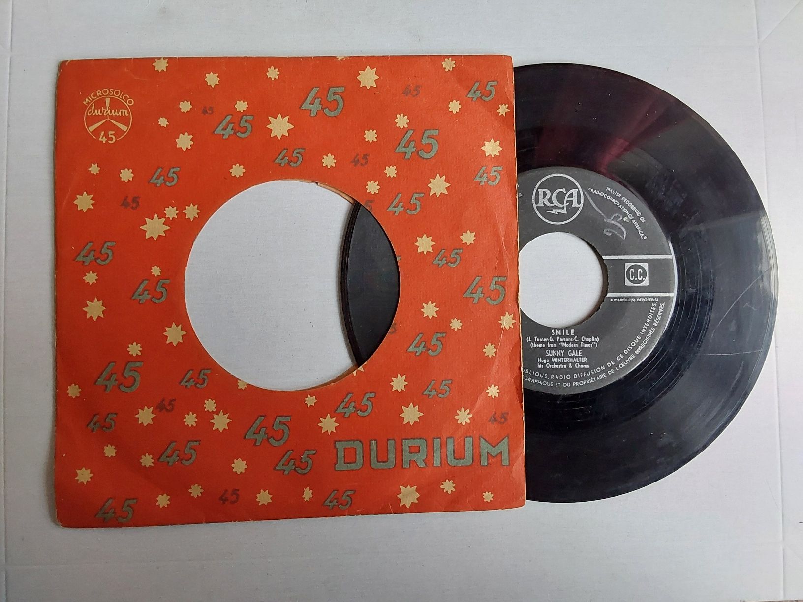 Dischi in vinile: Vinyl Single - Sunny Gate - Belgium 1954 – Usato da Villeret venduto da Fil11